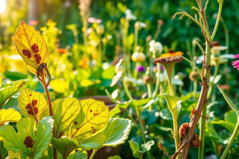 doenças em plantas