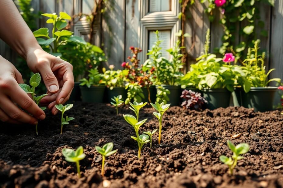 plantando sementes