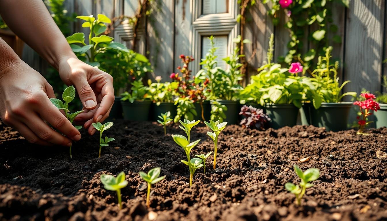 plantando sementes