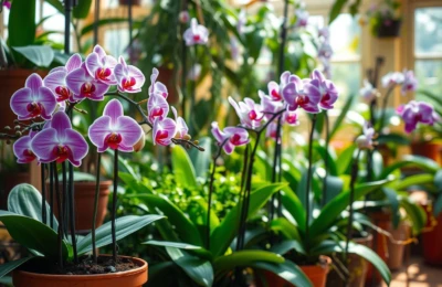 plantar orquídeas