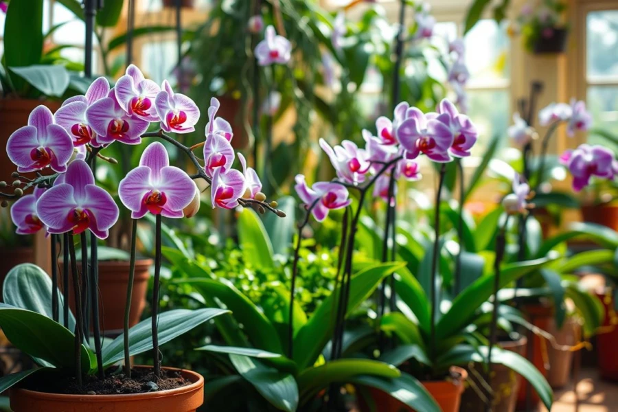 plantar orquídeas