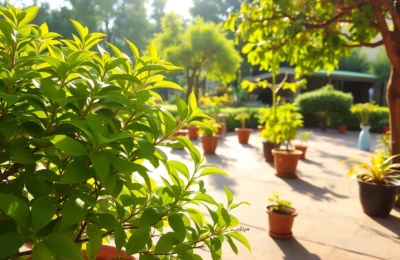 plantas no sol