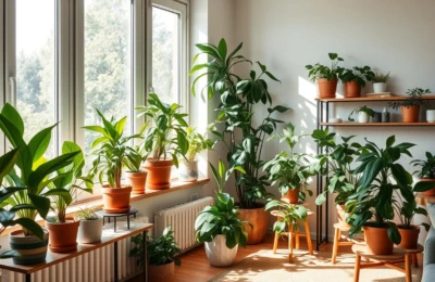 plantinhas em apartament